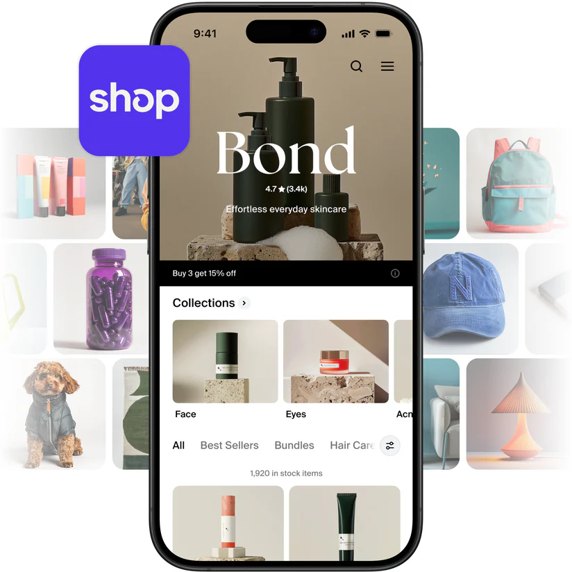 Shop app preview
